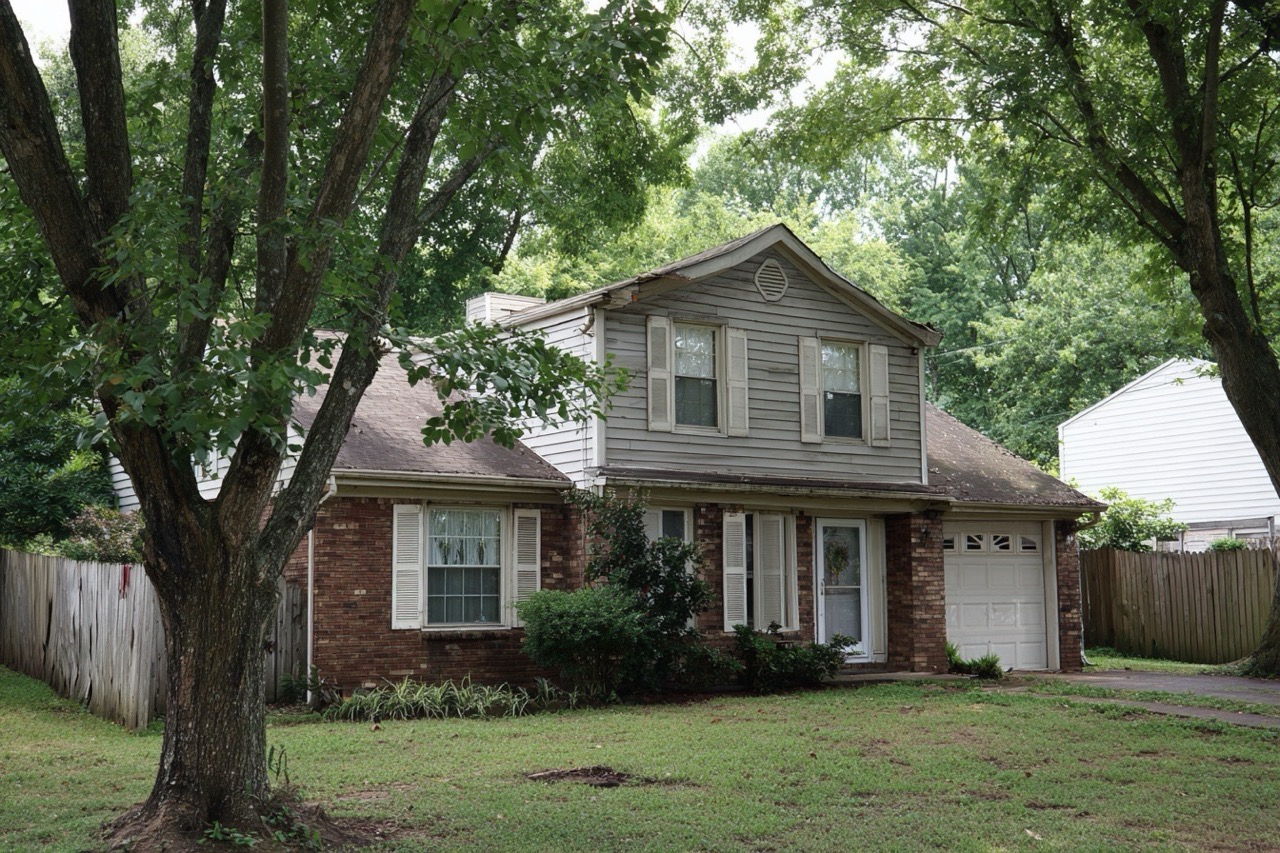 inherited home Nashville Tennessee average neighborhood property