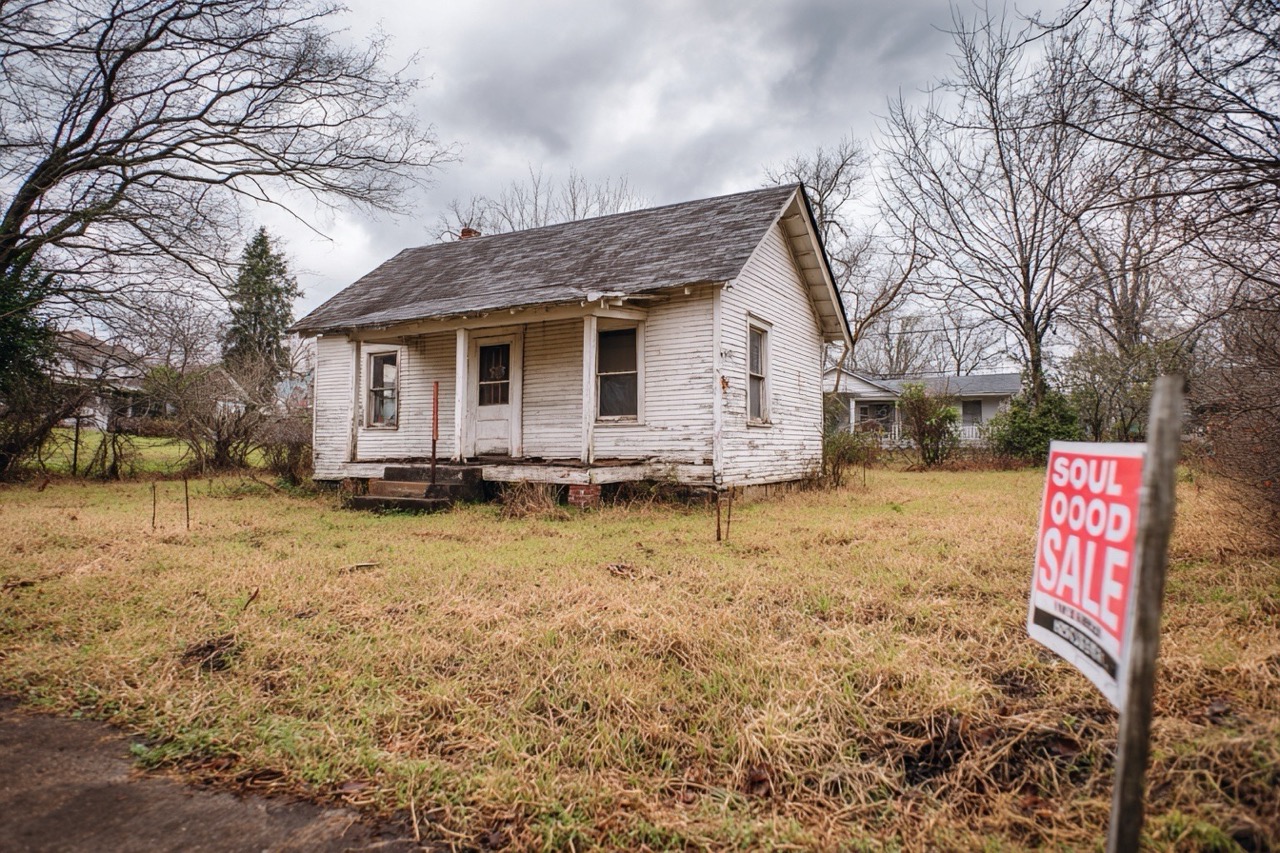 Real estate transaction for condemned property in Nashville TN