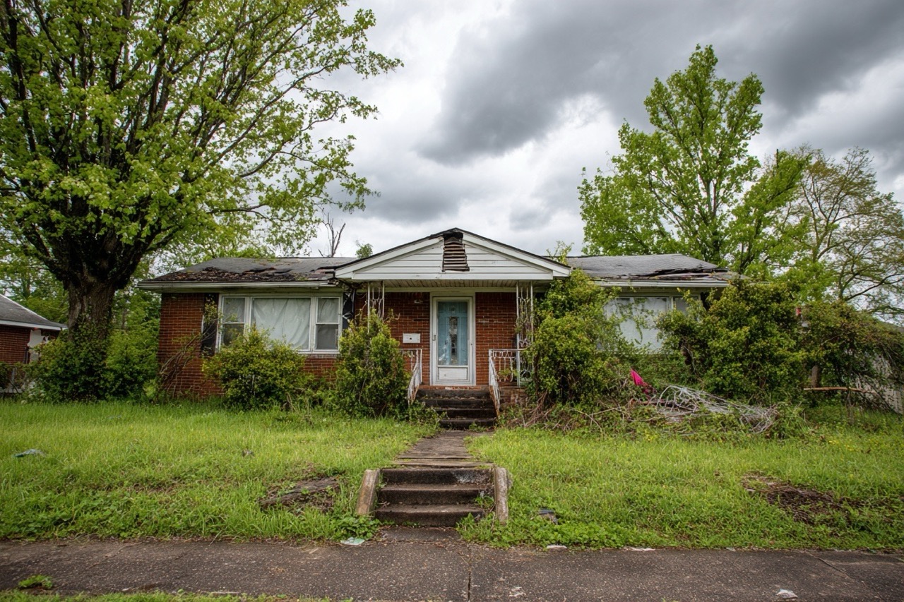 Selling fire damaged house fast Nashville TN cash buyer option